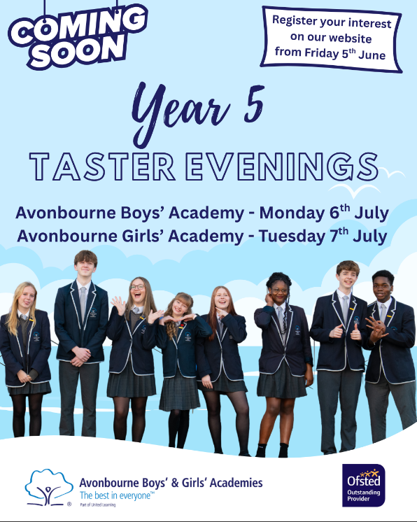 Year 5 Taster Evening