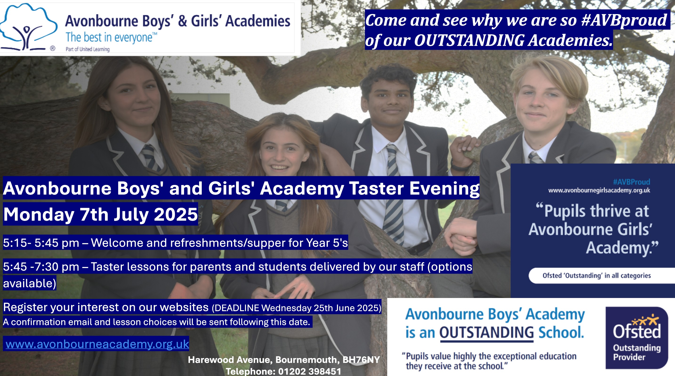 Year 5 Taster Evening
