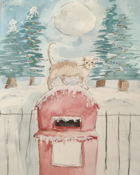 WINNING CHRISTMAS CARD DESIGN